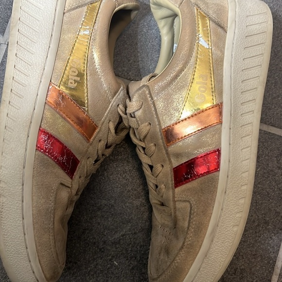 Gola women’s Grand Slam Sneakers walking preppy sporty athleisure size 6 - Picture 5 of 10